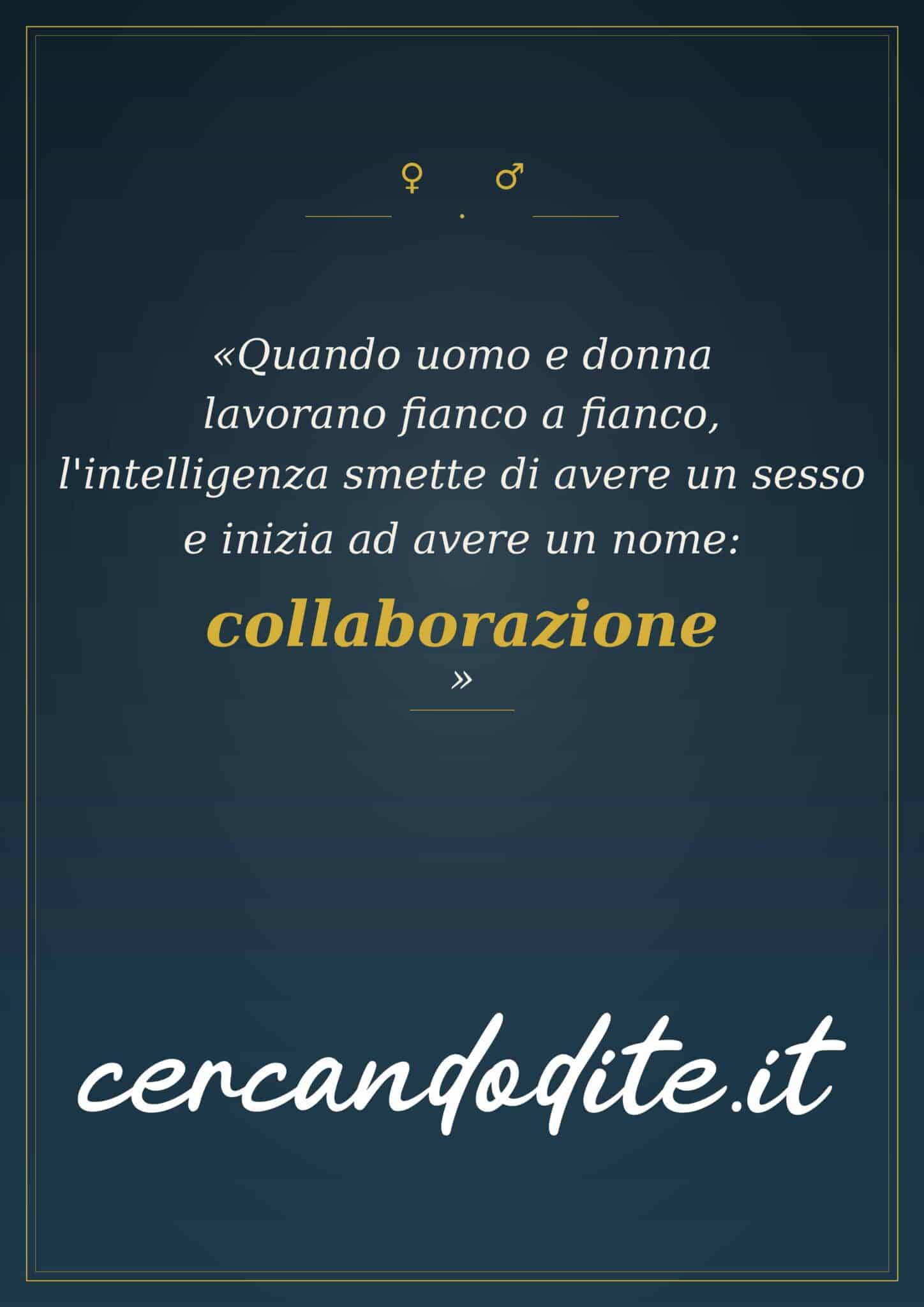 Lavoro e collaborazione